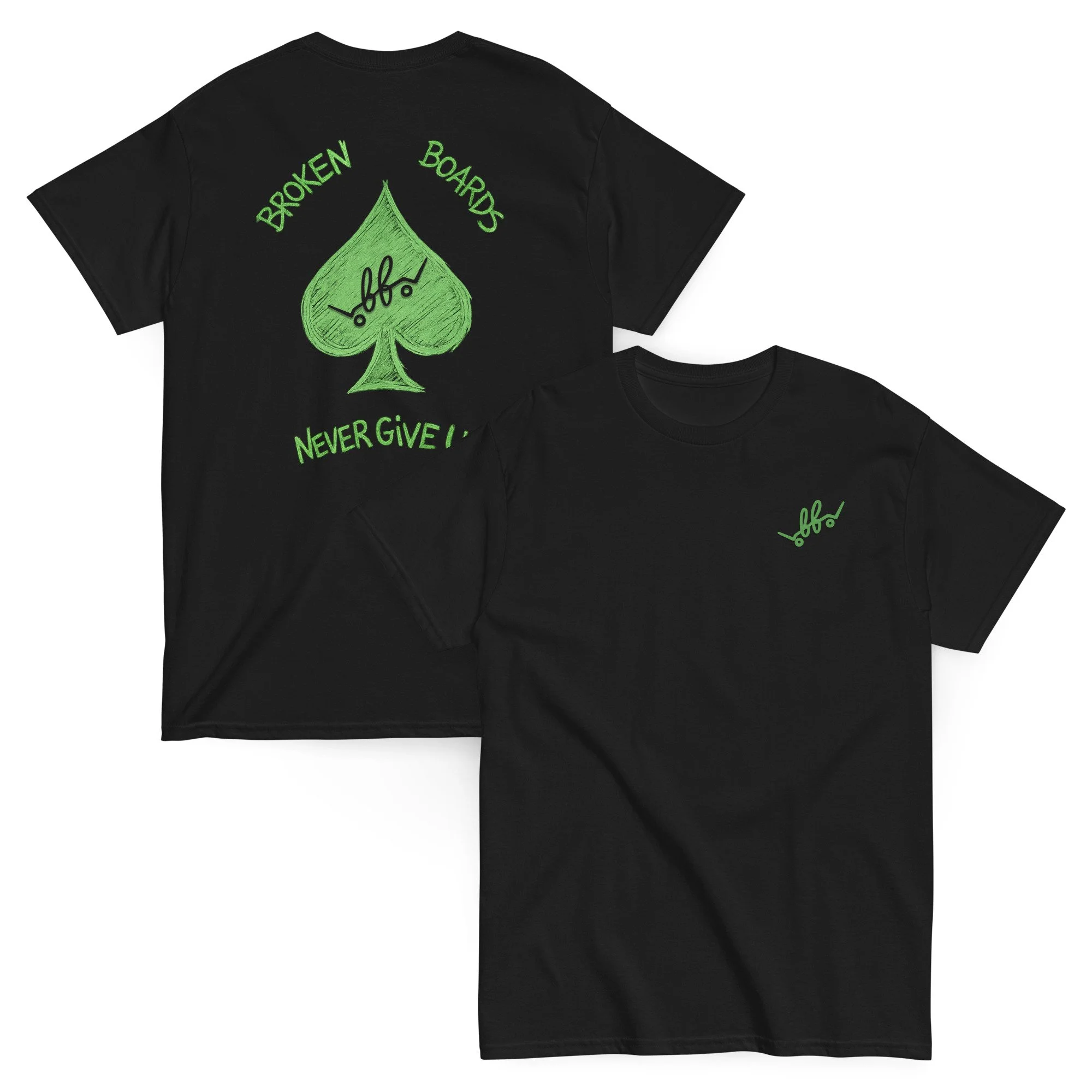 Adult T-Shirt Never Give Up