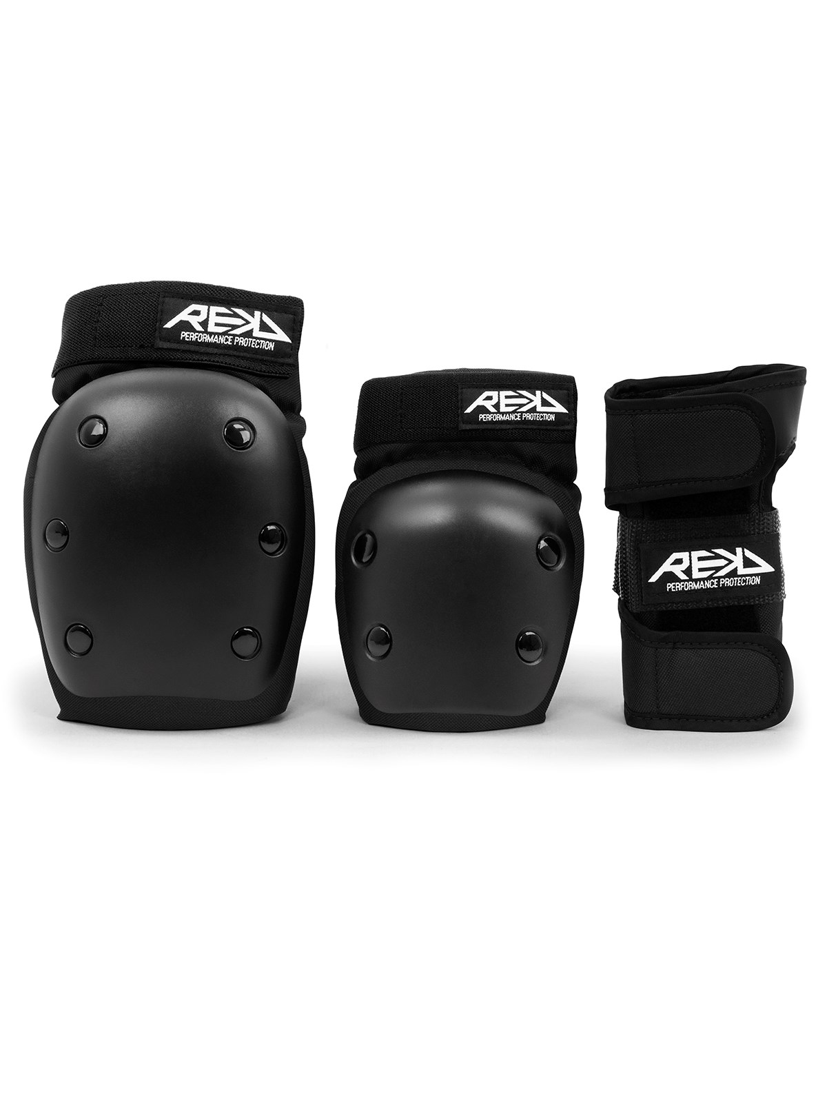 REKD Heavy Duty Triple Pad Set Black