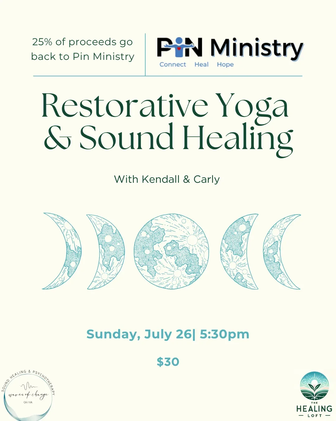 Restorative Yoga + Sound Healing