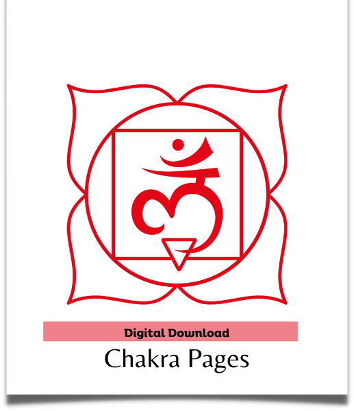 Root Chakra Coloring Page