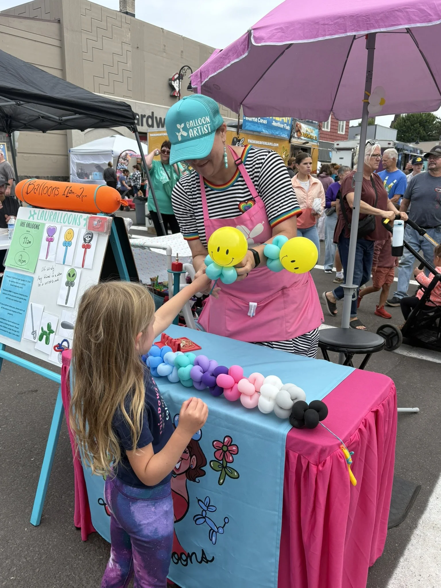 Balloon Twisting at East End Days in Superior Wisconsin.JPEG