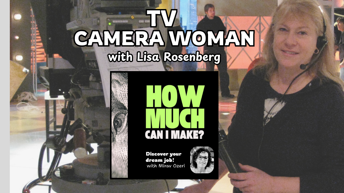 TV Camera Woman - Invisible Yet Essential