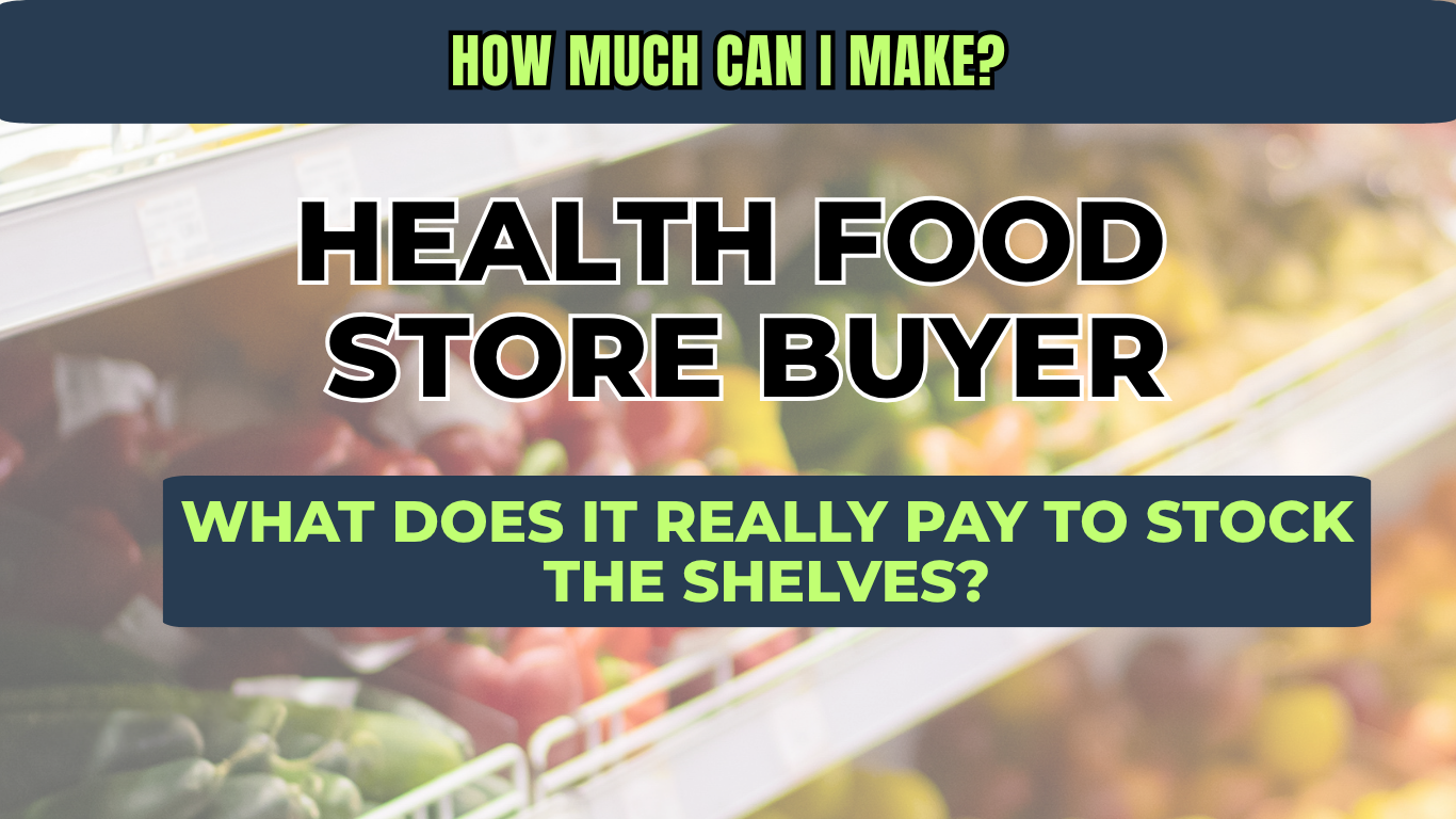 Health Food Store Buyer - Work While You Study