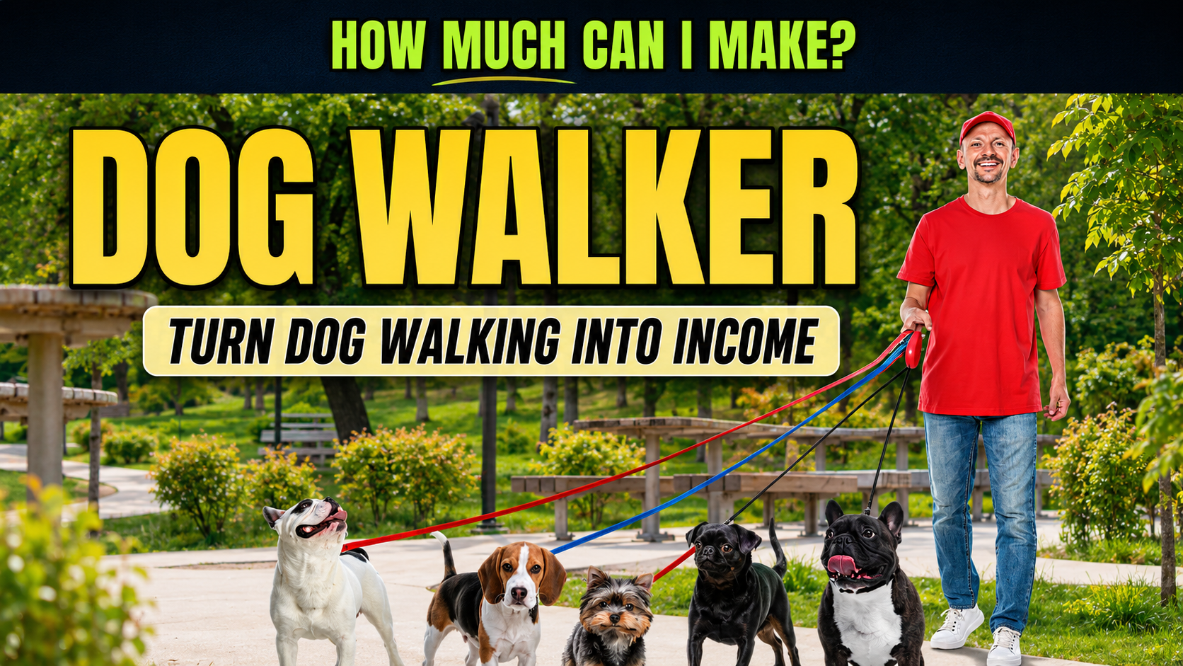 Dog Walker Job - Not Your Typical Walk in the Park