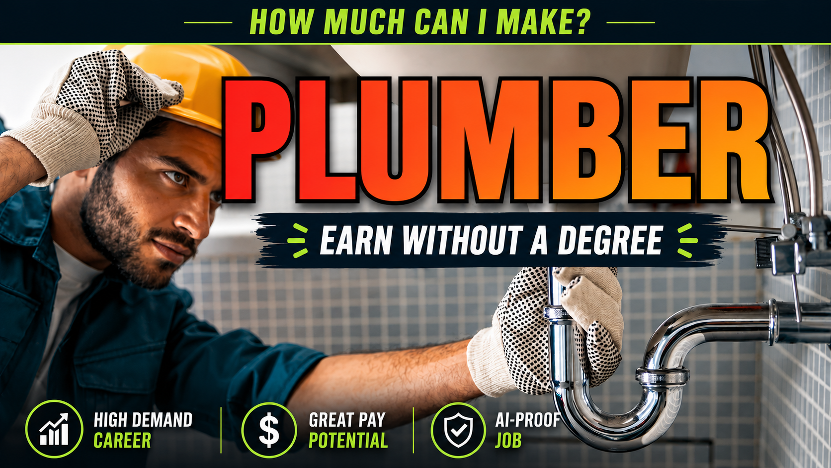 Plumber - AI Proof , High demand