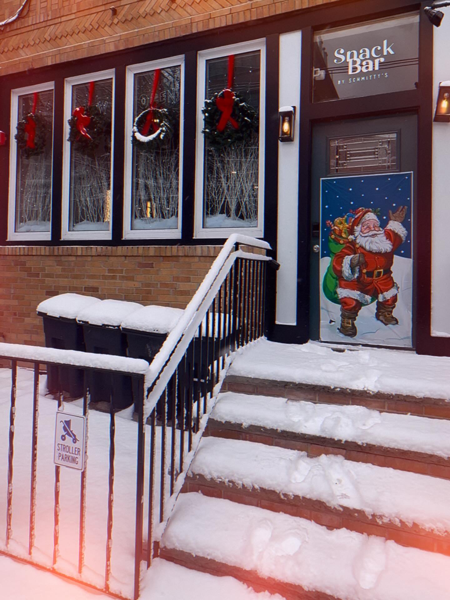 ❄️☃️ Snow day energy is in full effect ☃️❄️
We are OPEN &amp; our new winter cocktail menu is officially live ✨
Bring the kids, let them play in our kid-friendly play space, and actually enjoy your drink (yes, it&rsquo;s possible 😉)

Happy kids. Rel