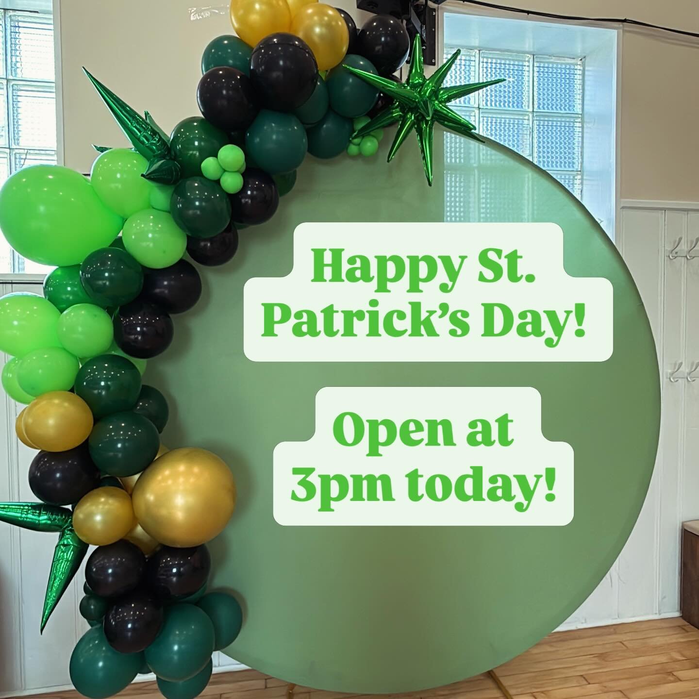☘️ St. Patrick&rsquo;s Day at Snack Bar ☘️

Open play from 3&ndash;7pm with leprechaun coloring pages for the little ones 🎨

St. Patrick&rsquo;s specialty cocktail menu + Guinness pouring all night long!

Come for the fun, stay for the vibes 🍻☘️