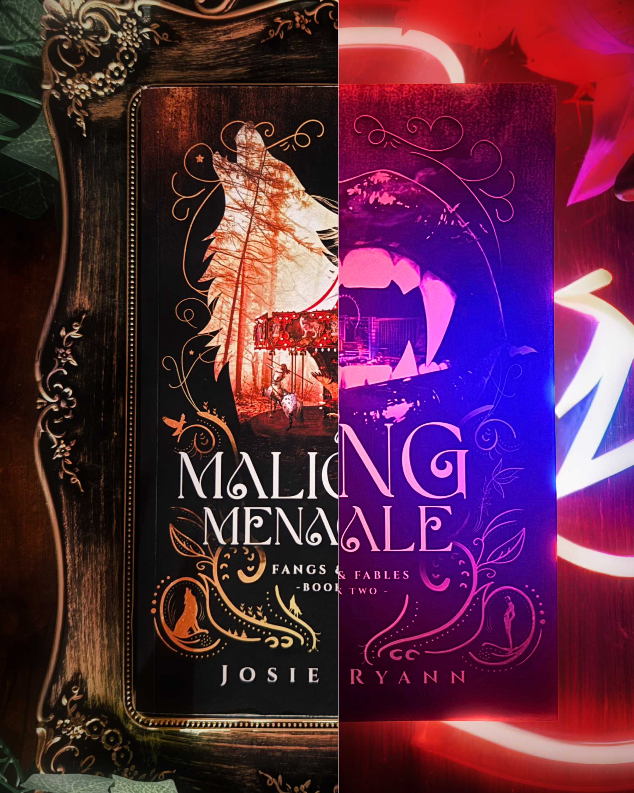 A Malicious Menagerie & Fang Fatale Signed Paperback Bundle