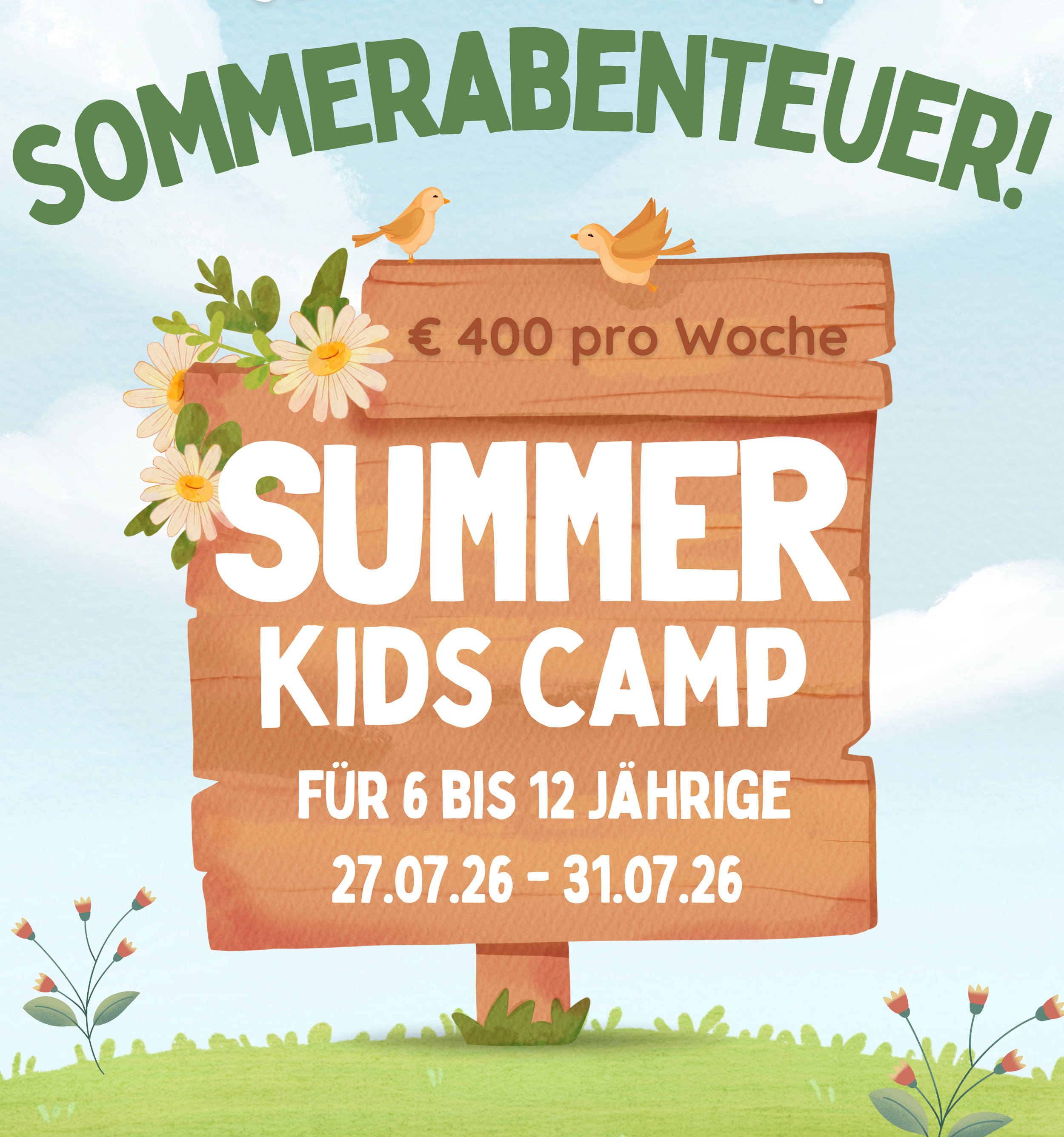 Sommercamp auf der Ranch für Kinder von 6–12 Jahren (NÖ)