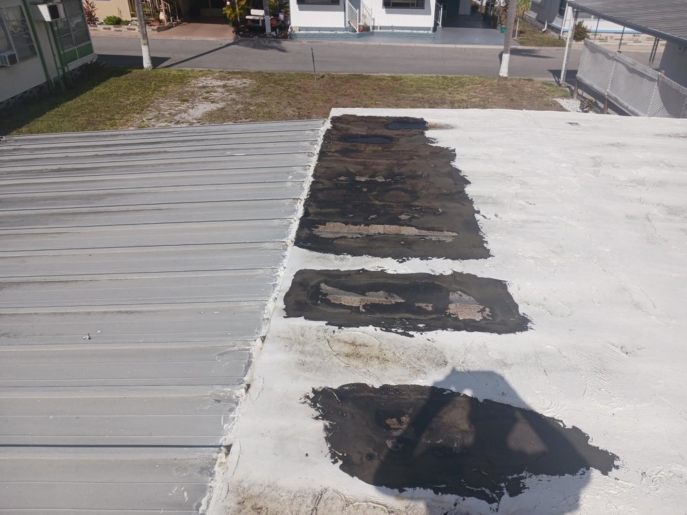Before Mobile Home Repair
