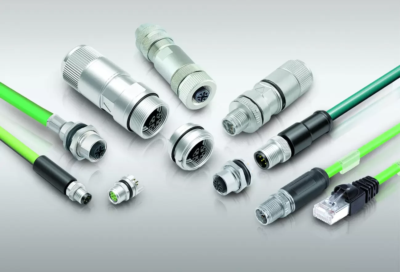 Binder M12 connectors