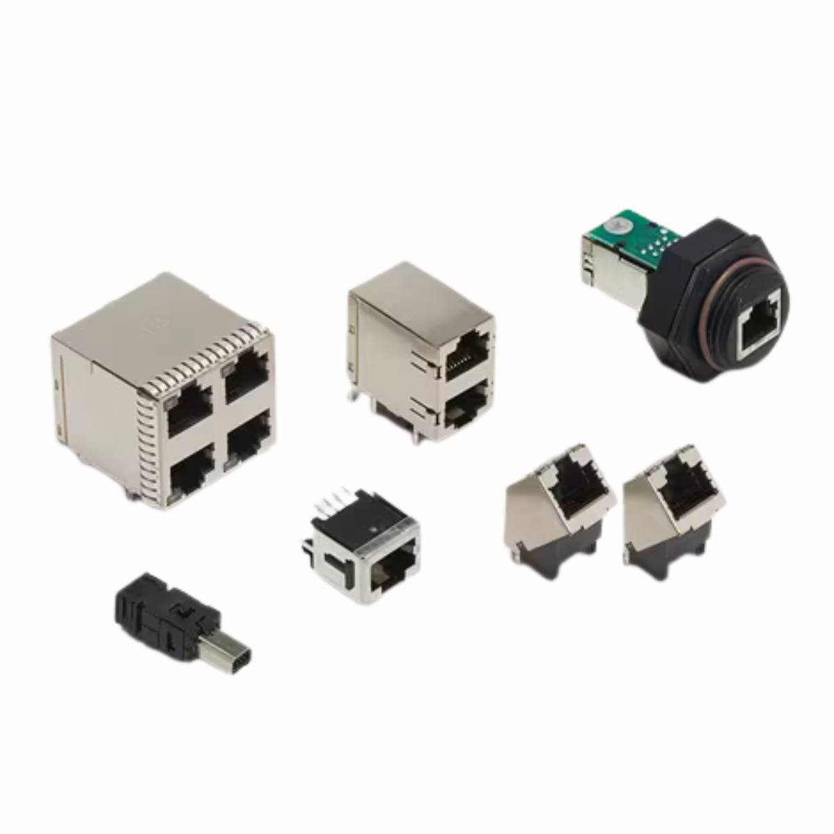 TE Connectivity Ethernet RJ45 Connectors