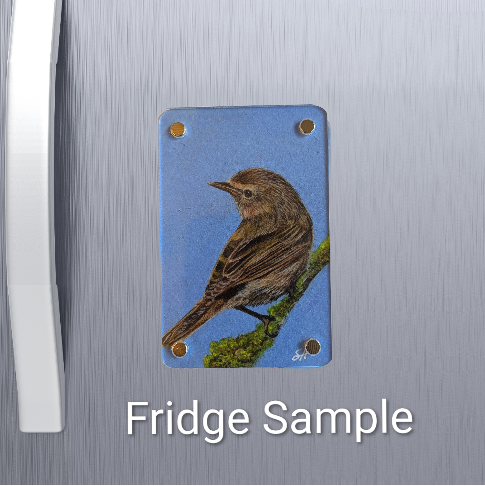 Chiffchaff Mini Art Magnet (Limited to 50)