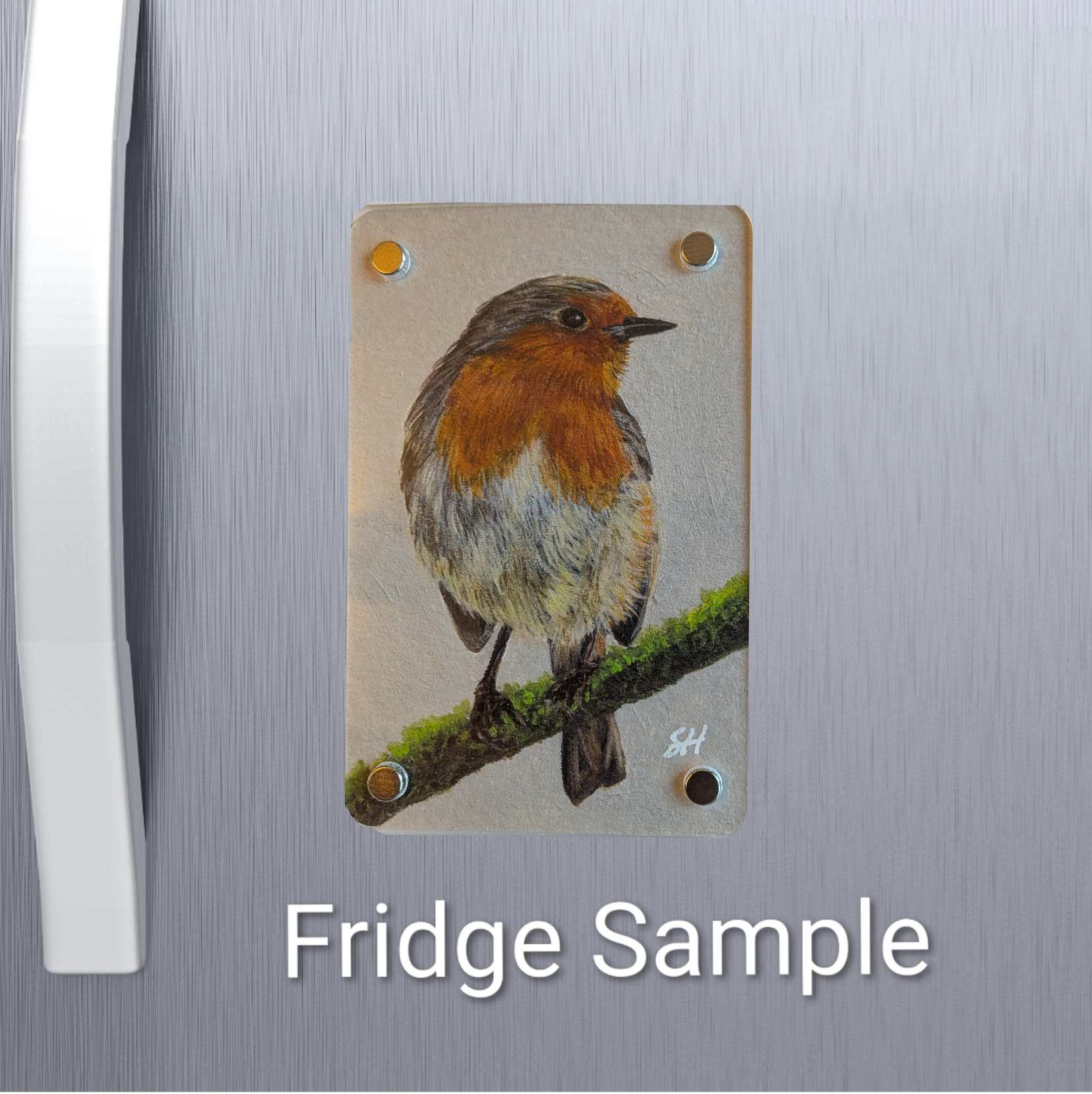 Robin Mini Art Magnet (Limited to 50)