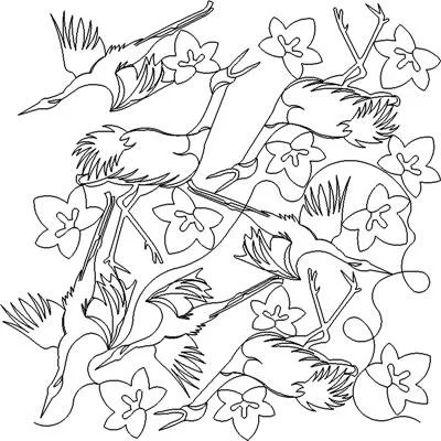 *japanese cranes