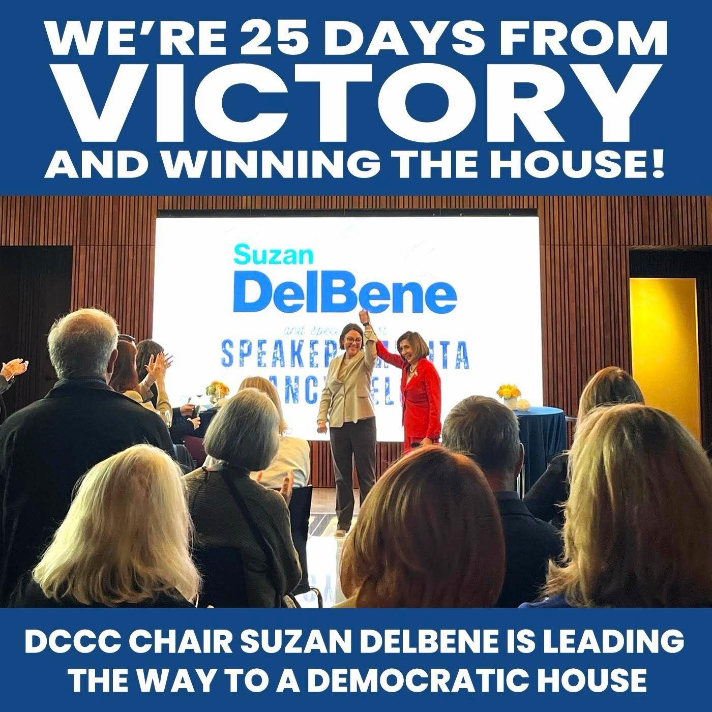 News From Nancy -25 Days from A Democratic Victory For The Children