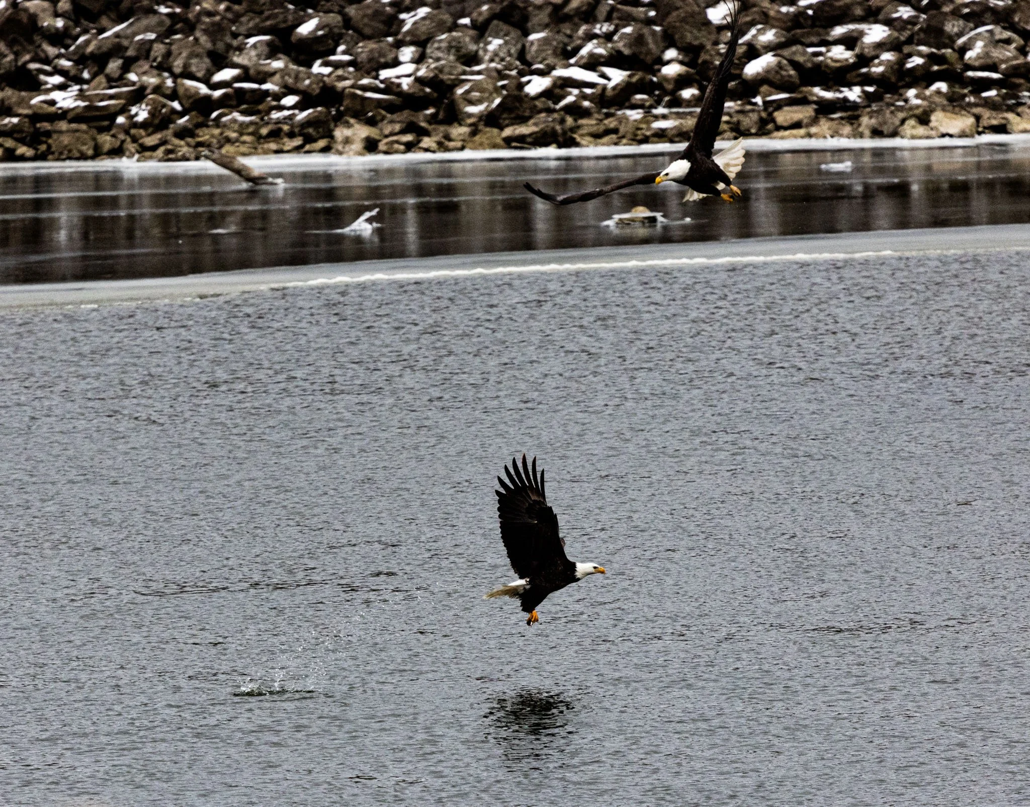 Bald Eagle Lake Red Rock