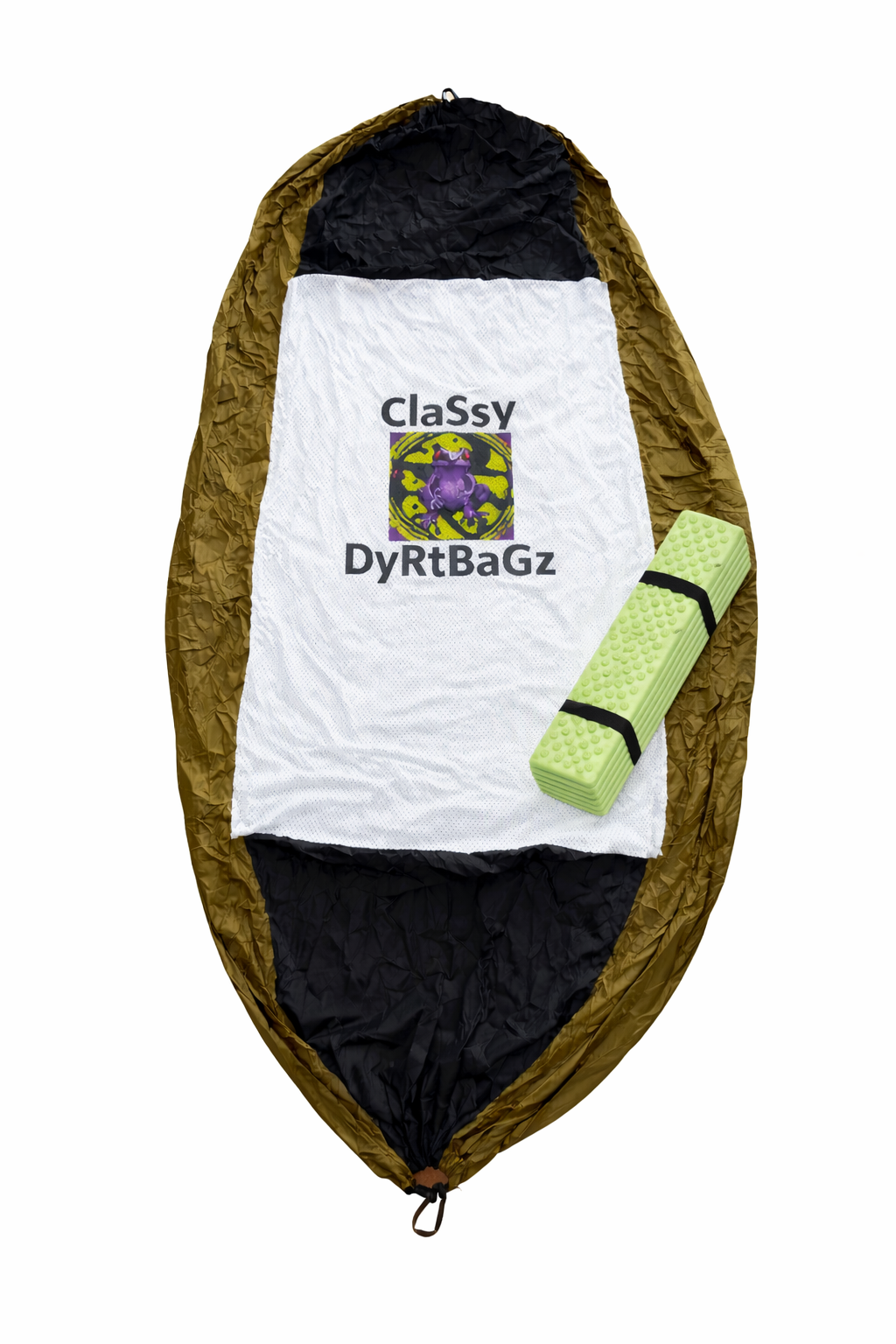 Outdoor bivy bag with foam pad.png