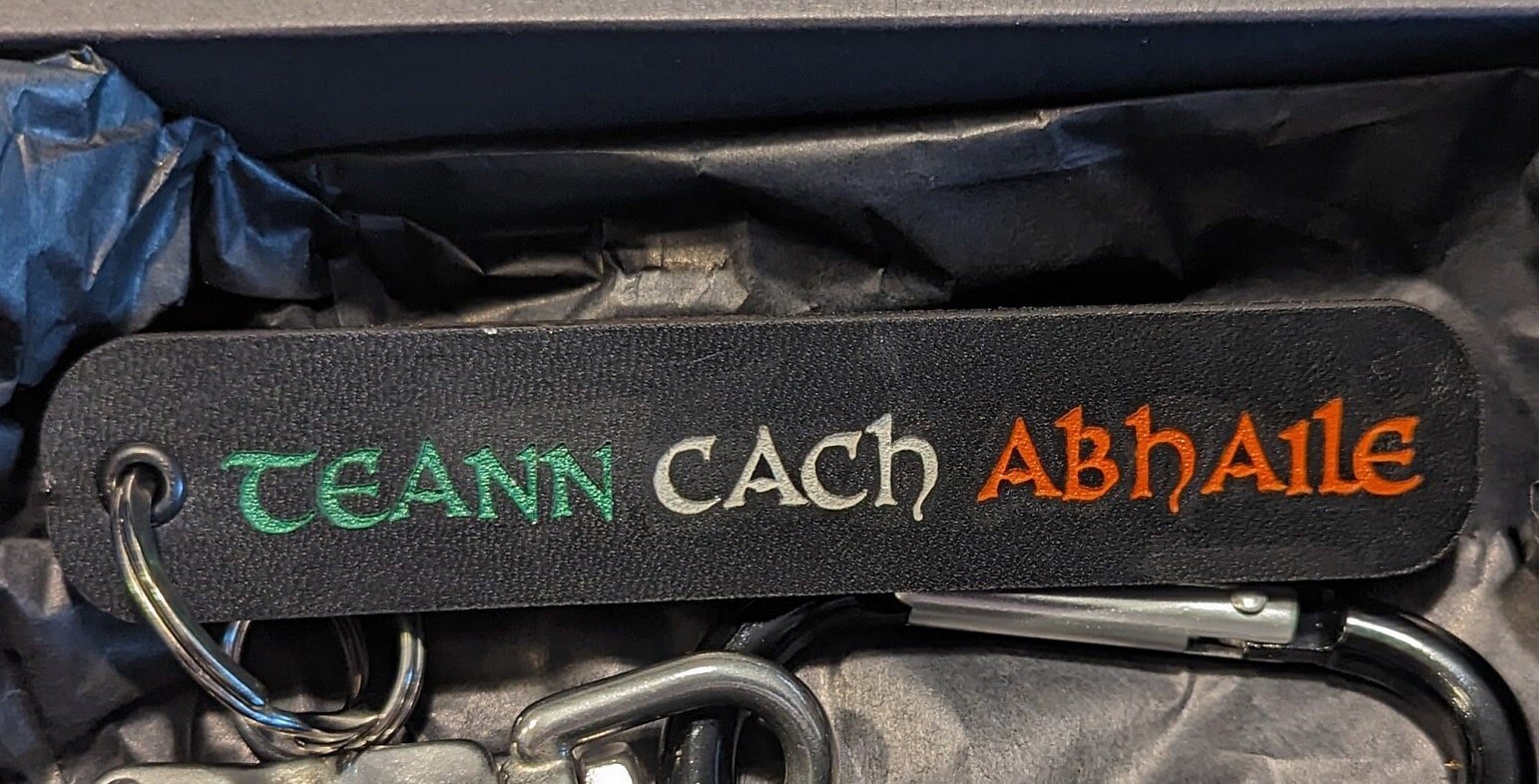 Custom Leather keychain/ replacement Pull tab