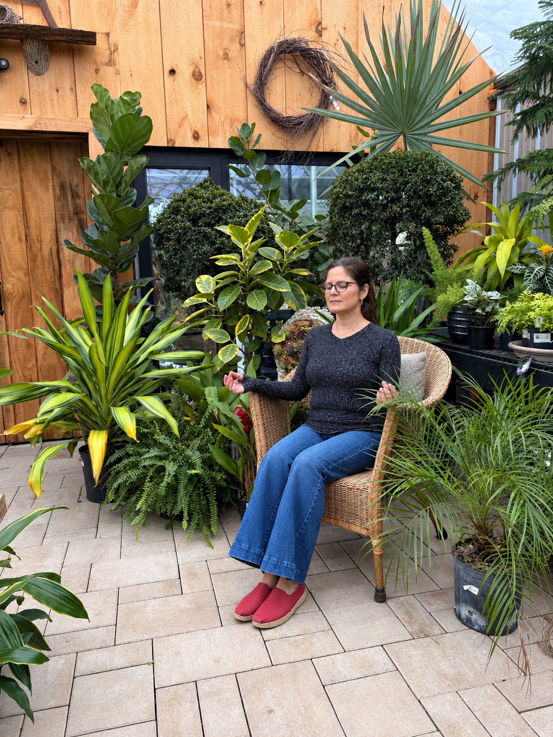 Meditative Garden Portrait Among Lush Plants.png (Copy)