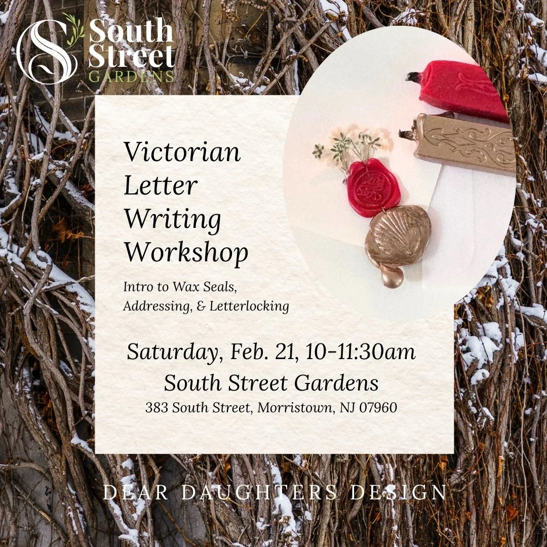 Victorian Valentine - South Street Gardens - Saturday, February 21st, 2026, 10:00am-11:30am Morristown, NJ