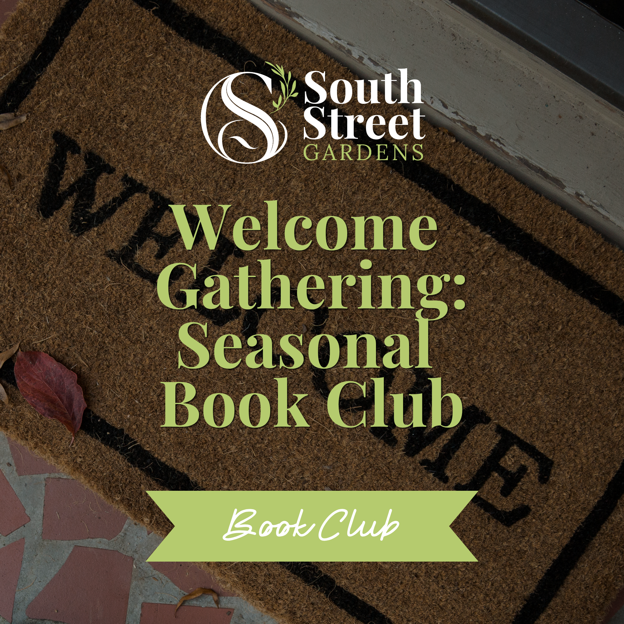 Seasonal Book Club: Welcome Gathering October 29, 6:30pm - 7:30pm