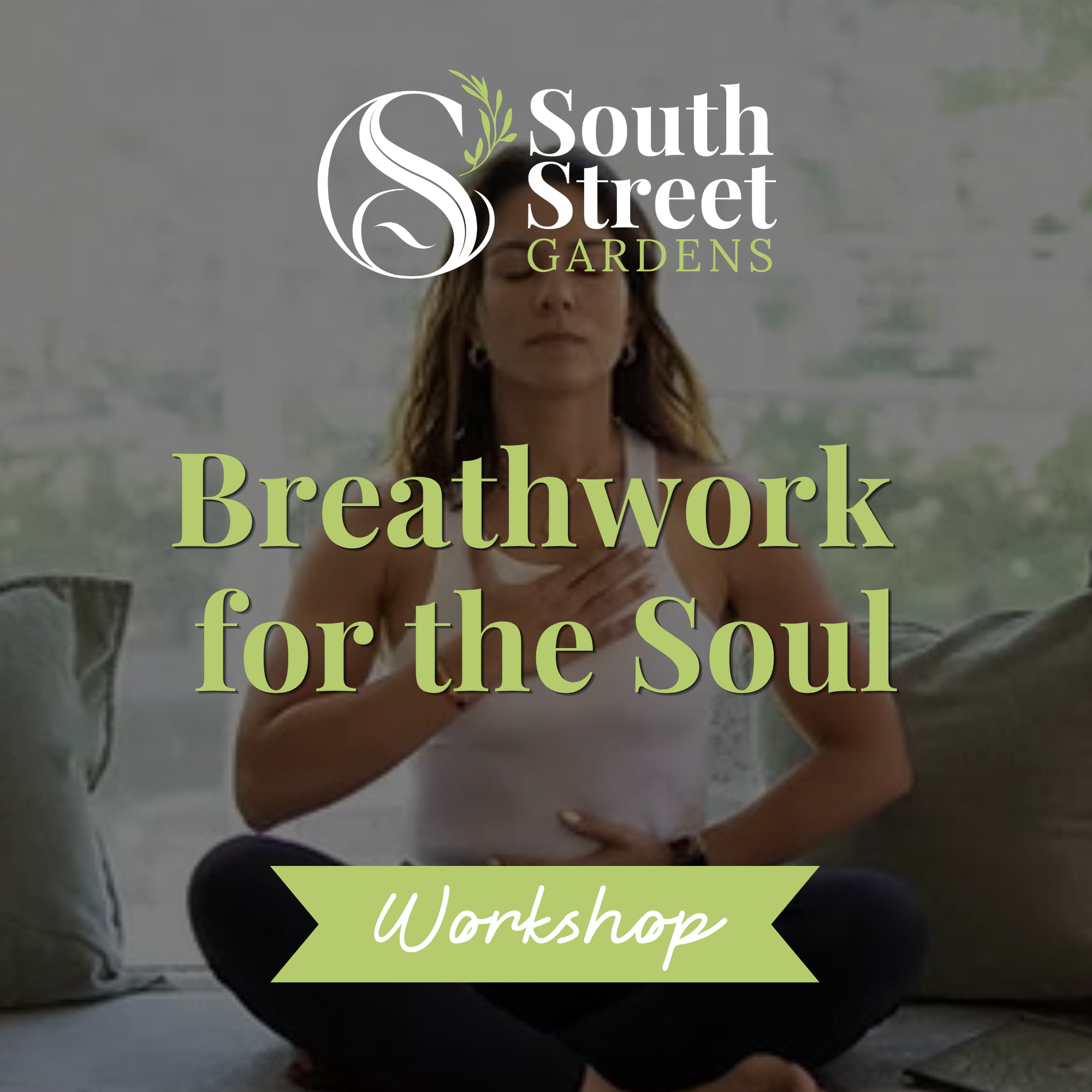 Wellness Series: Breathwork for the Soul - Monday, October 26, 2026, 6pm - 7:15pm