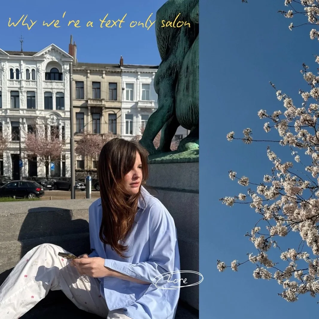 Waarom wij een salon zijn dat alleen via berichtjes werkt 🙌

Zonder receptionist kies ik ervoor om volledig aanwezig te zijn bij de klanten, plus mijn handen hangen de helft van de tijd vol suikerwax 🫣

Appen betekent: ✨ ik kan na werktijd reageren