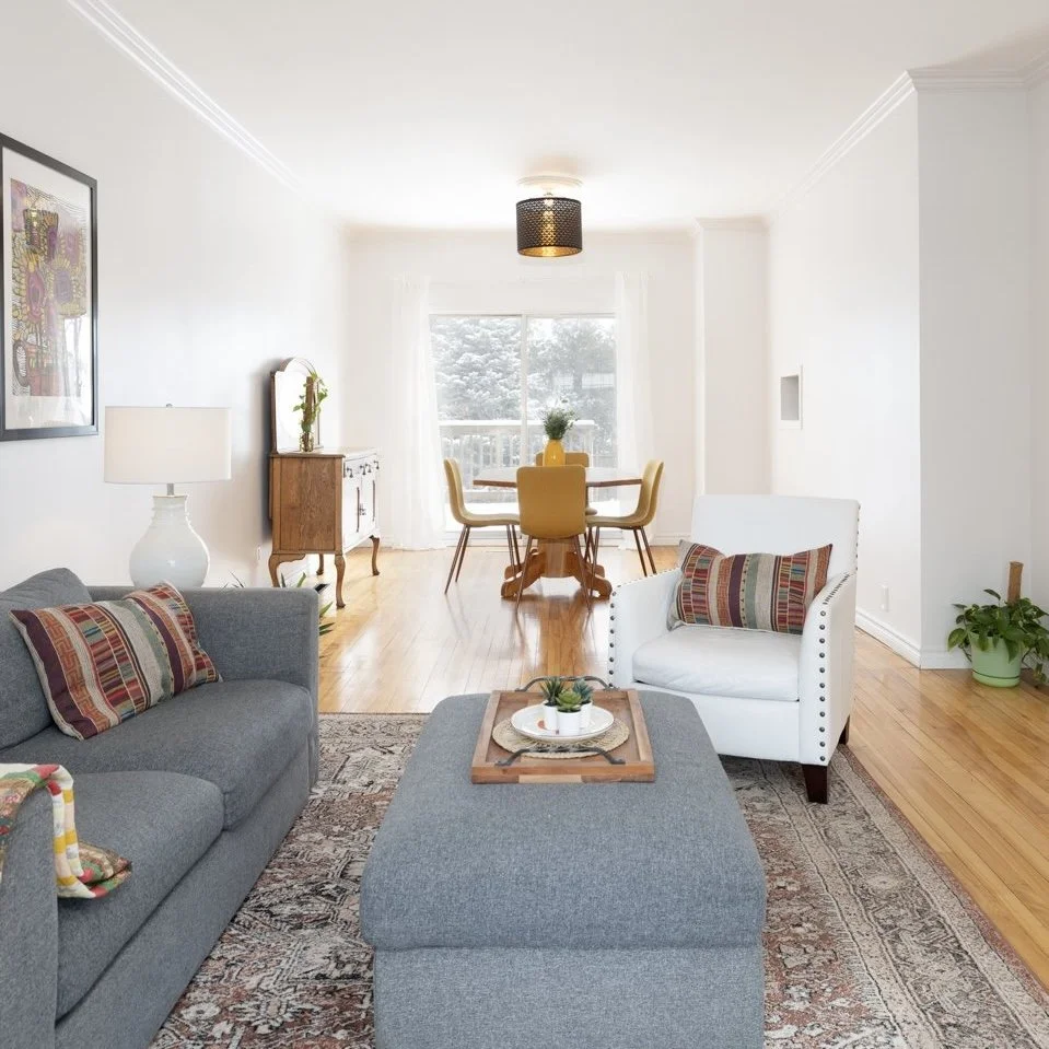 AFTER - Living/ Dining room