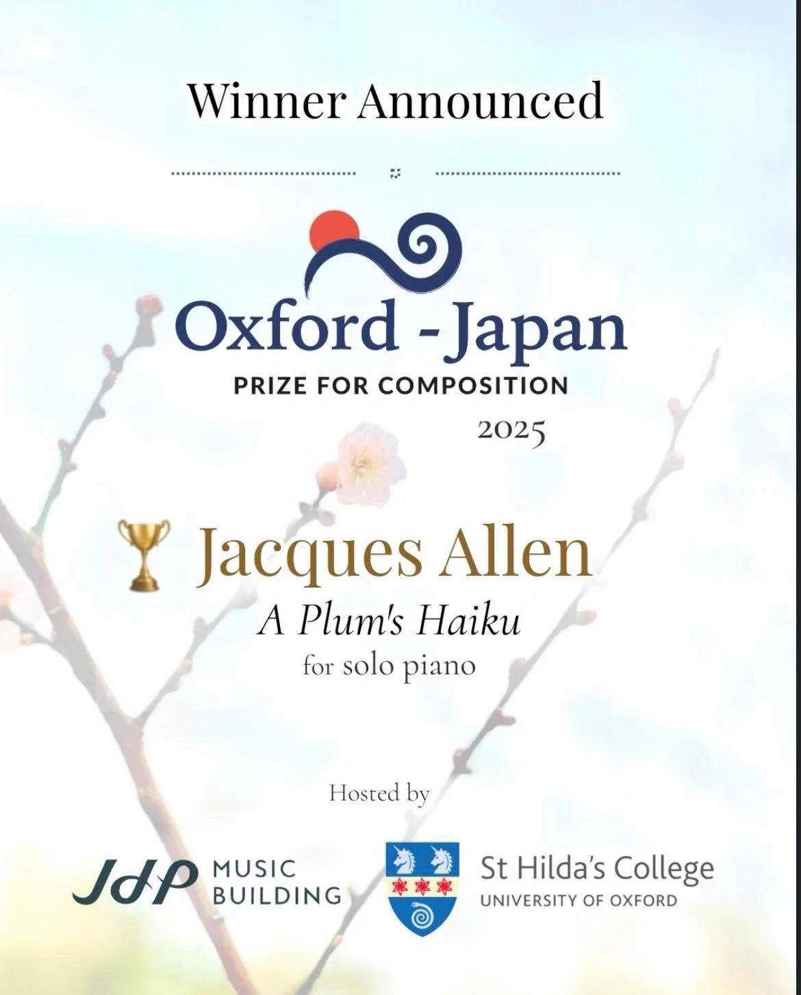 UK Premiere: A Plum’s Haiku