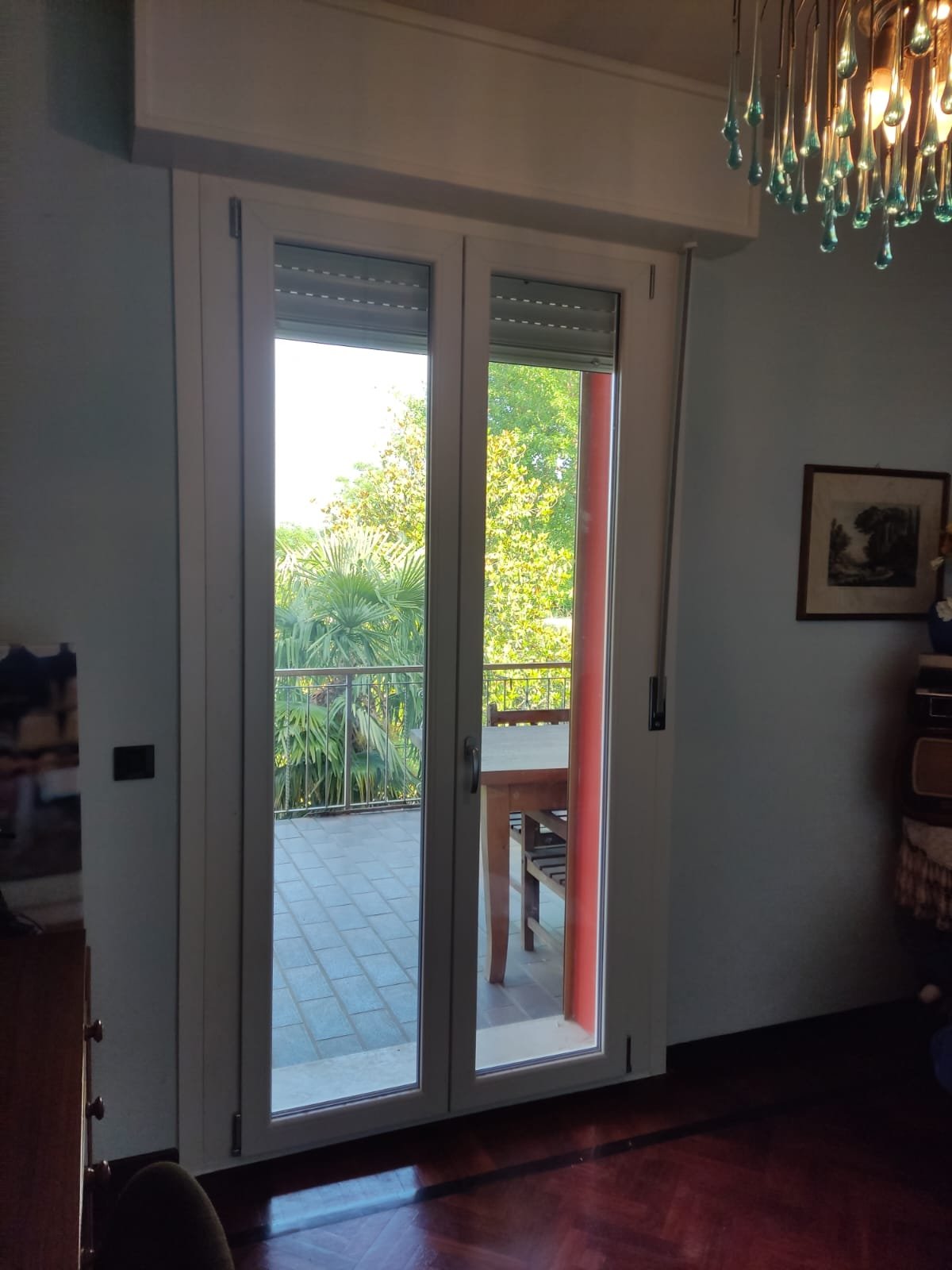Porta Finestra con Persiana