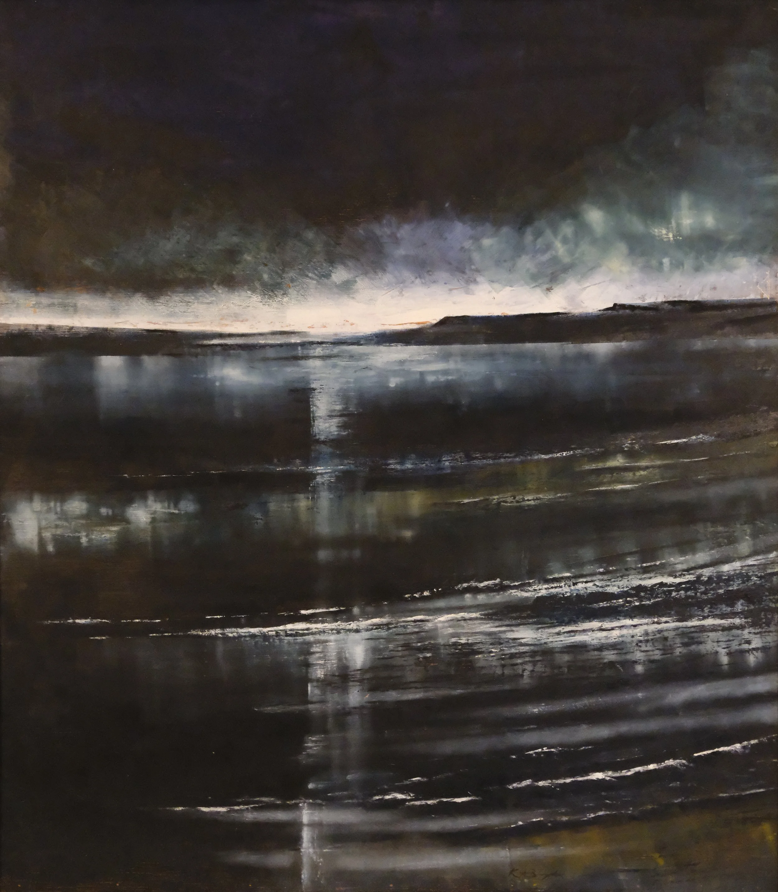Night Time North Yorkshire, 84x95cm, Sold