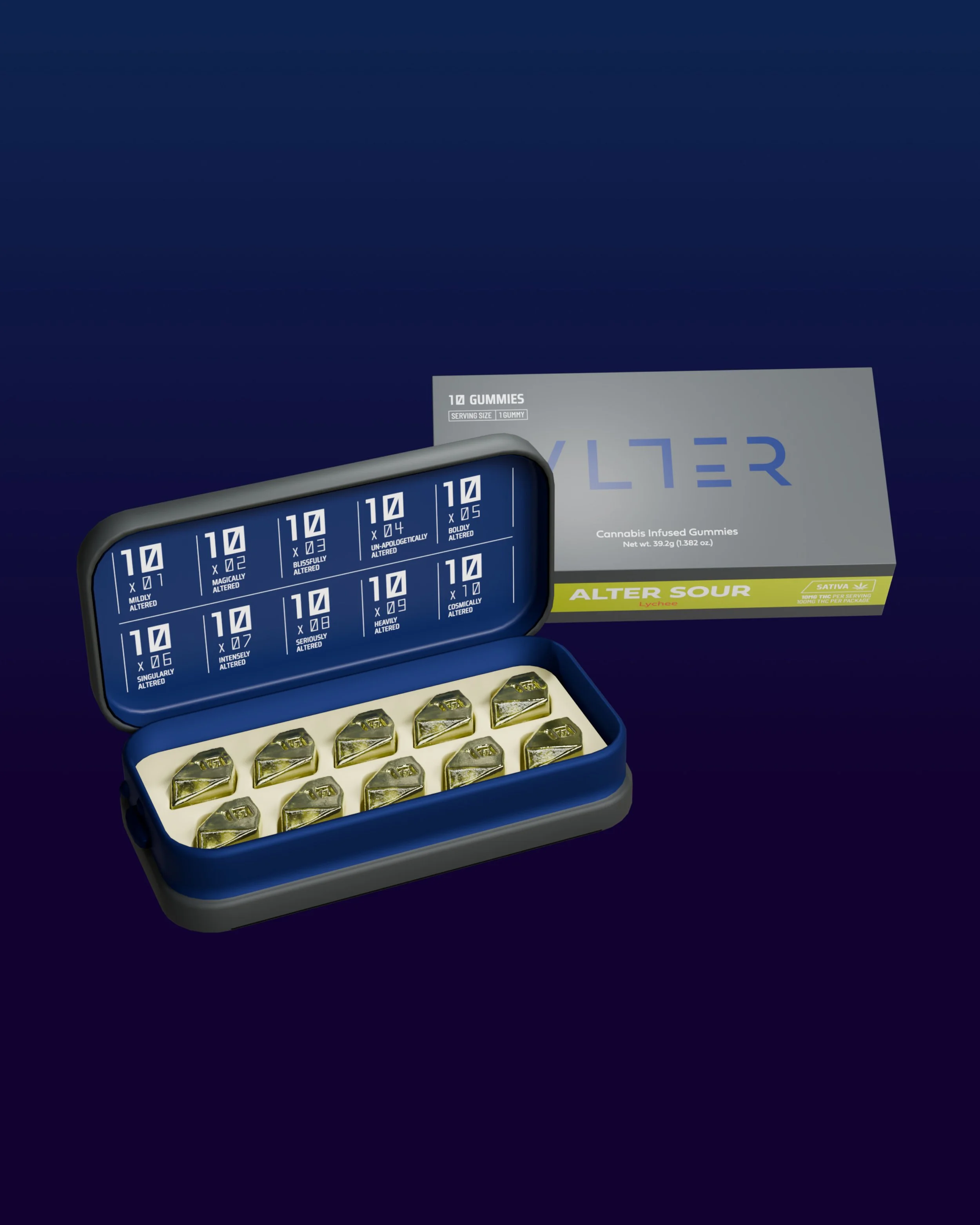 ALTER Sour Lychee Gummies