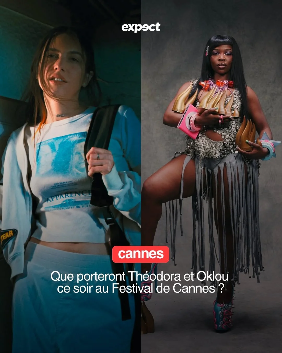 Ce soir, #Oklou et #Theodora ouvriront la c&eacute;r&eacute;monie du #FestivaldeCannes avec un titre des #Beatles 🎸

L&rsquo;ann&eacute;e derni&egrave;re c&rsquo;&eacute;tait @zahodesagazan qui reprenait la chanson #ModernLove de David Bowie. 

Les 