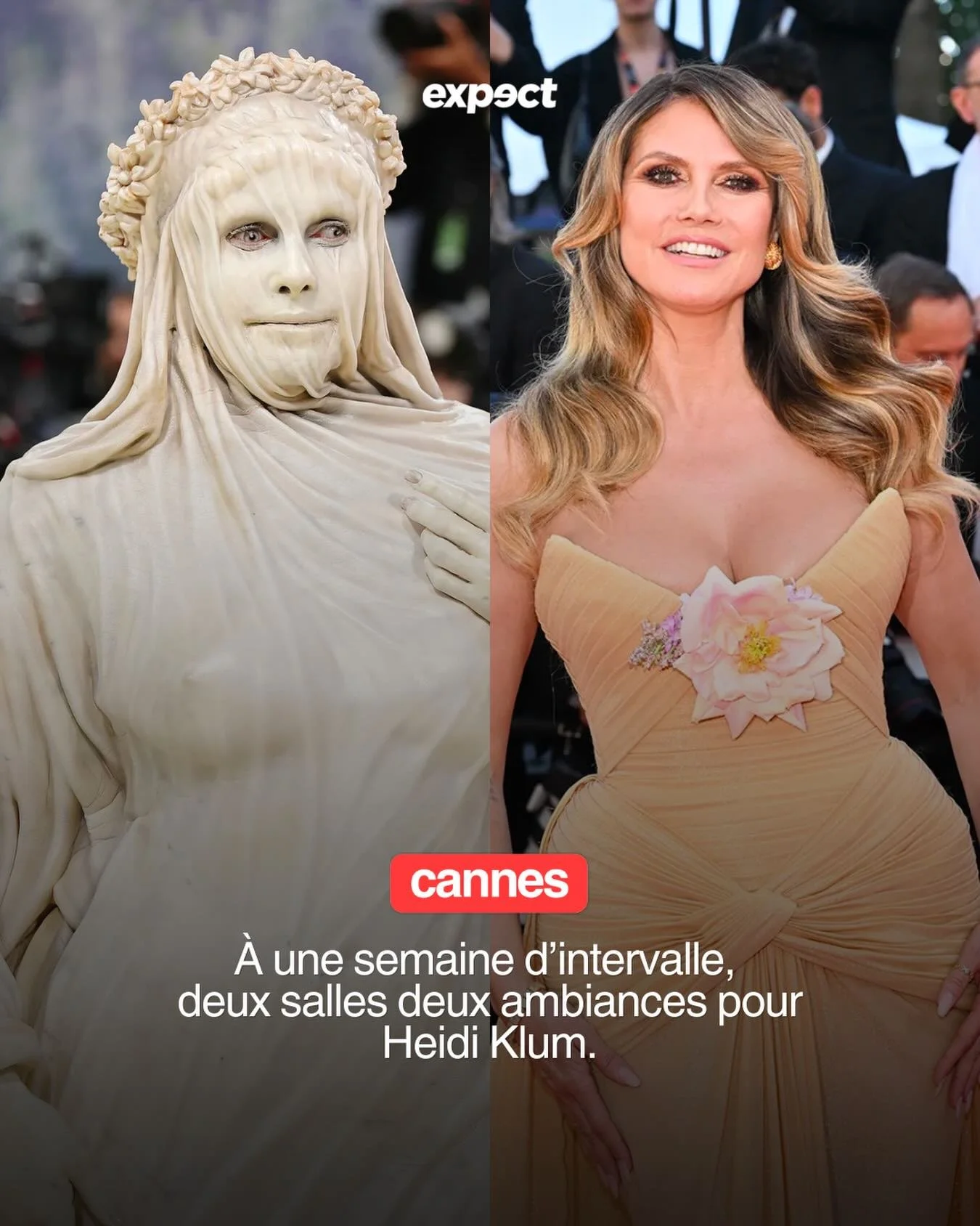 #HeidiKlum est vraiment la reine de la transformation !

#FestivaldeCannes #Cannes2026 #CannesFilmFestival #ElieSaab
