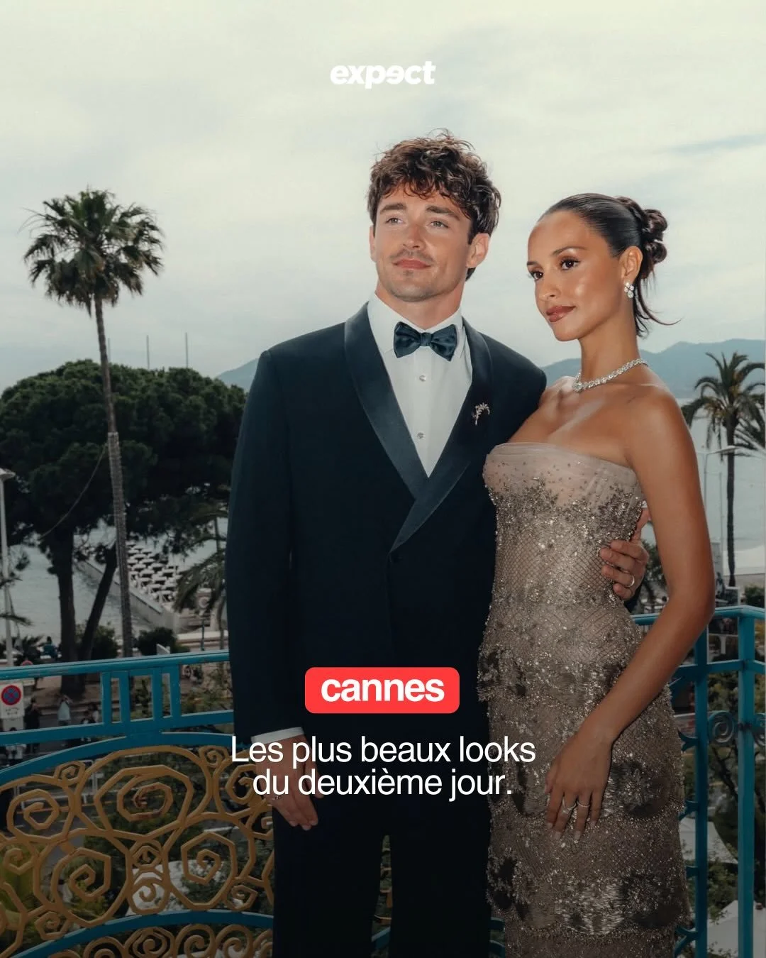 Le soleil brille dans la ville du cin&eacute;ma, le #FestivaldeCannes est lanc&eacute; ! Retour sur les plus beaux #looks du jour 2 👠

#alexandraleclerc #charlesleclerc #dior