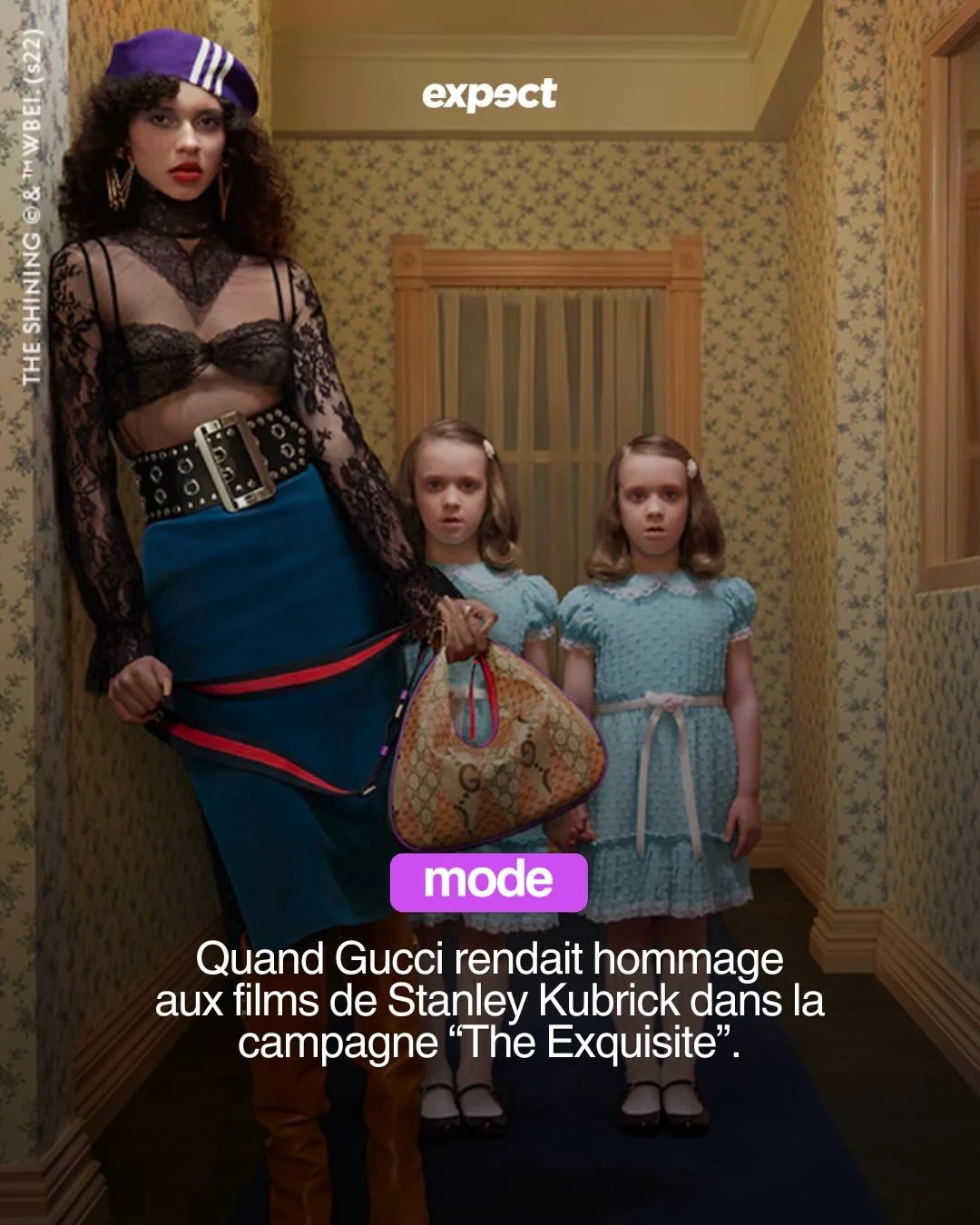 Parfois #mode et #cinema s&rsquo;entrem&ecirc;lent, retour sur cette campagne Gucci et Adidas x Stanley Kubrick ⭐️

#gucci #adidas #kubrick