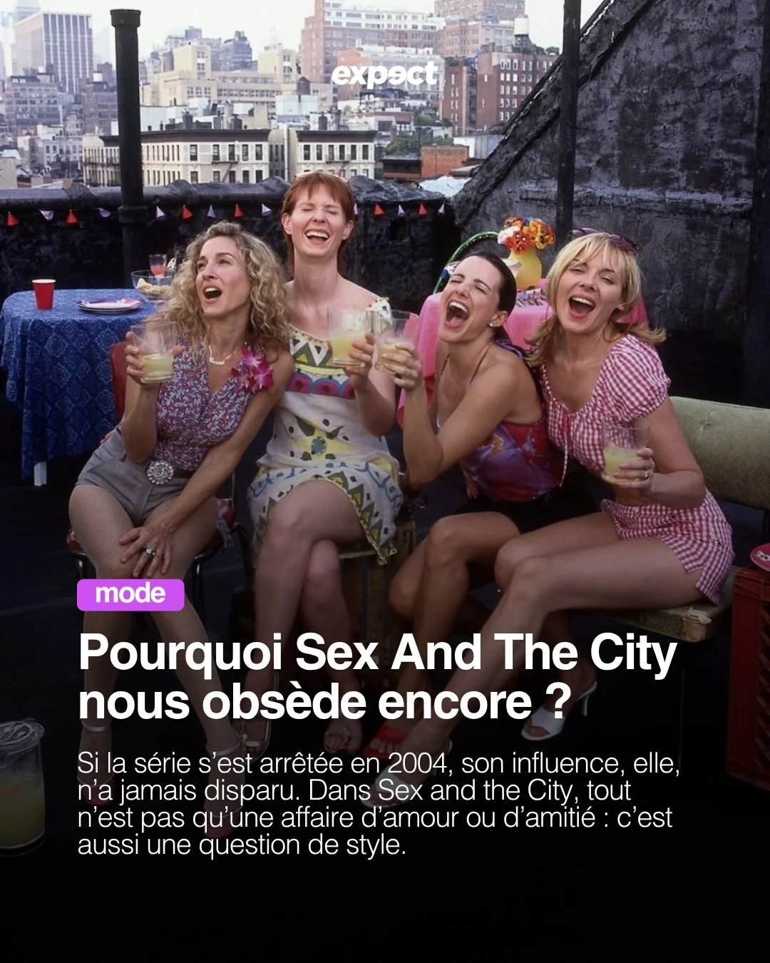 Pourquoi #SexAndTheCity nous obs&egrave;de encore ? 🎀

✍🏻 @elisasamourcachian