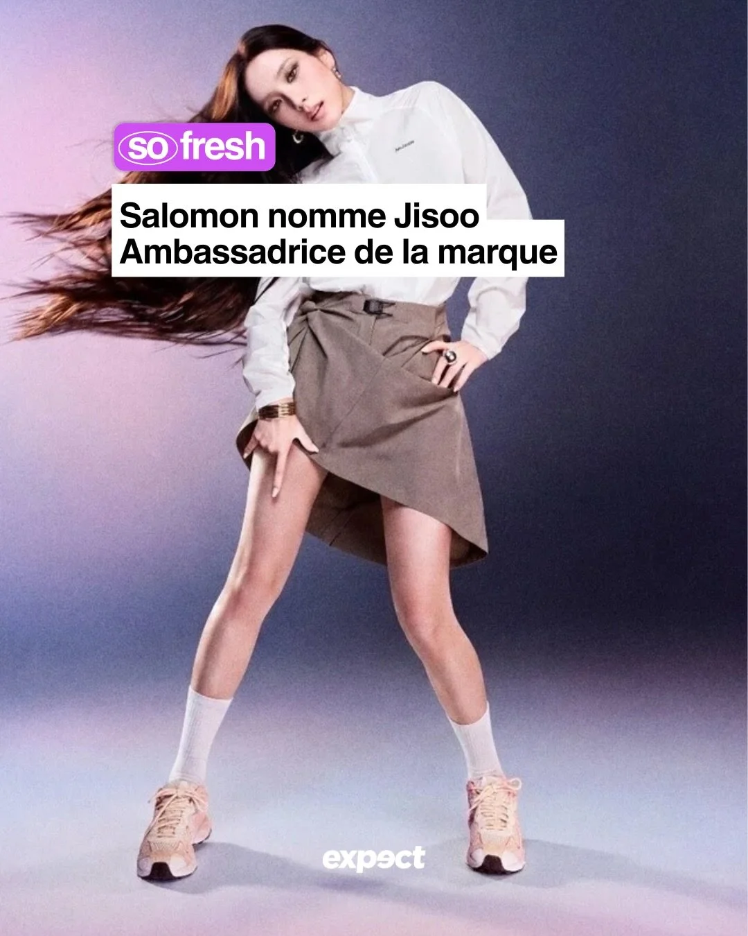 Si tu aimes la mode voici les bonnes nouvelles de la semaine ❤️ #salomon #jisoo #versace #miumiubeauty