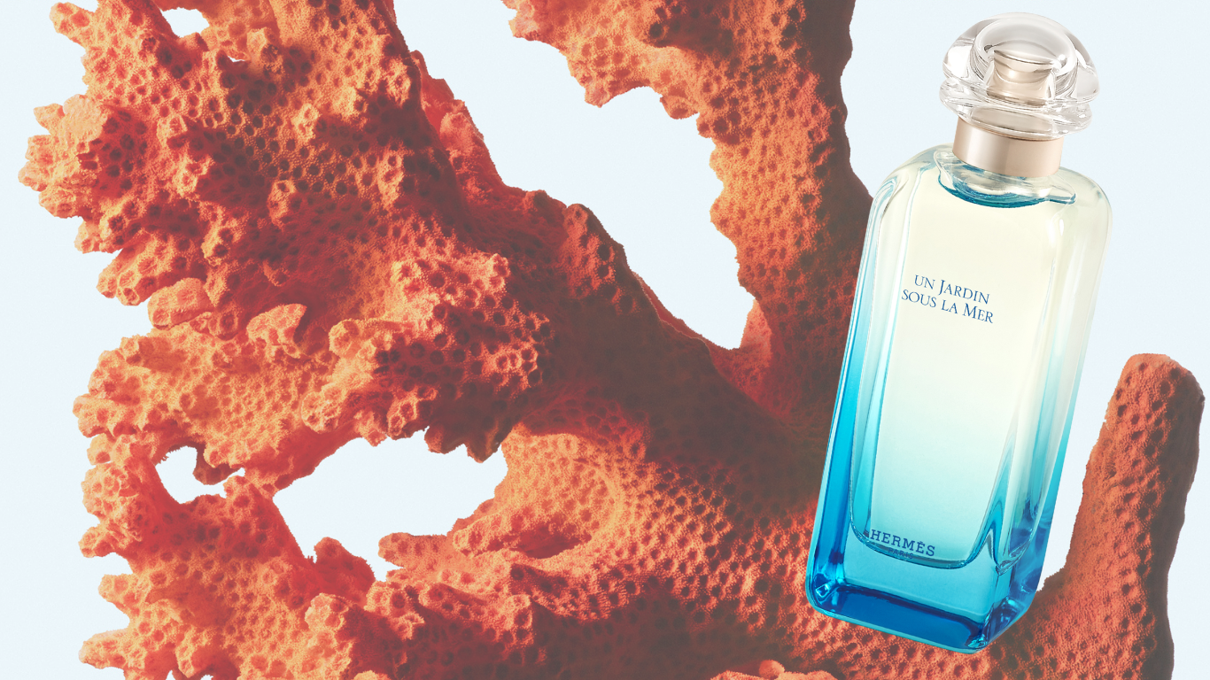 Hermès nous transporte au cœur des îles tahitiennes avec son nouveau parfum “Un jardin sous la mer”