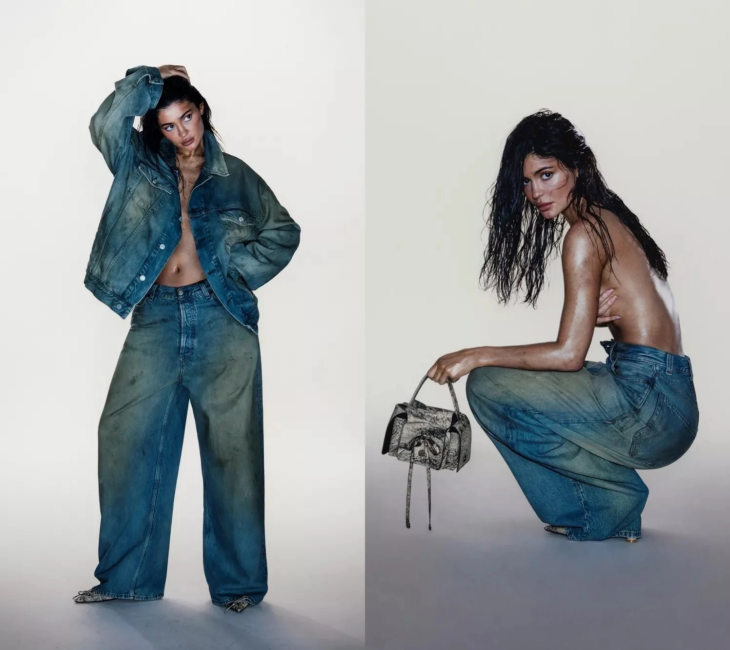 Kylie Jenner se salît les mains pour Acne Studios