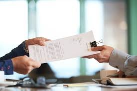 Drop off your documents with prepaid label Fee