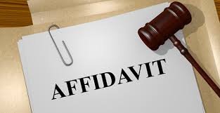 Affidavit Landlord/Tenants Eviction Forms