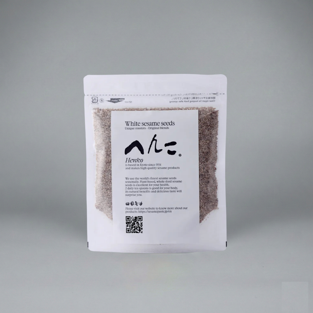 Henko – Graines de Sésame Blanc Torréfiées - 80 g