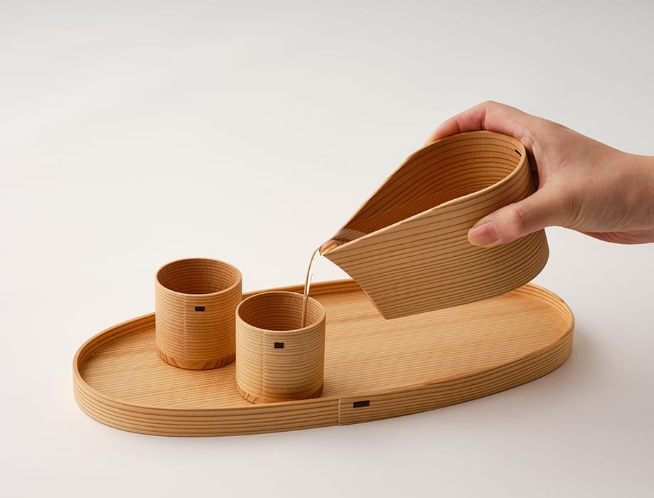 Service à saké - Ryobian