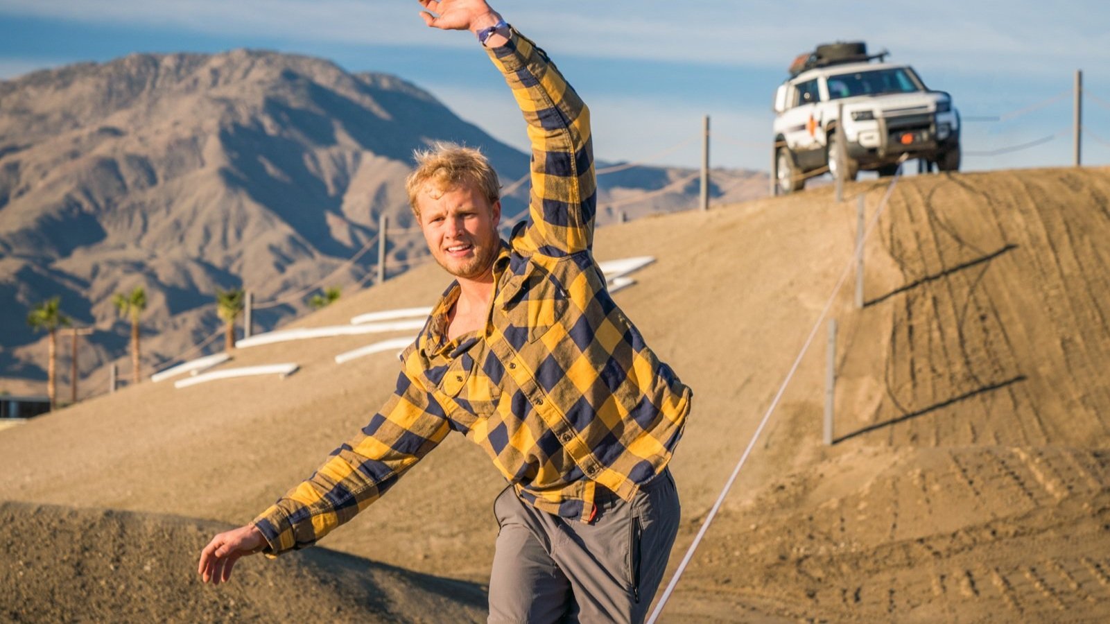 Adventure activities reached new heights on 15 acres of off-road track.