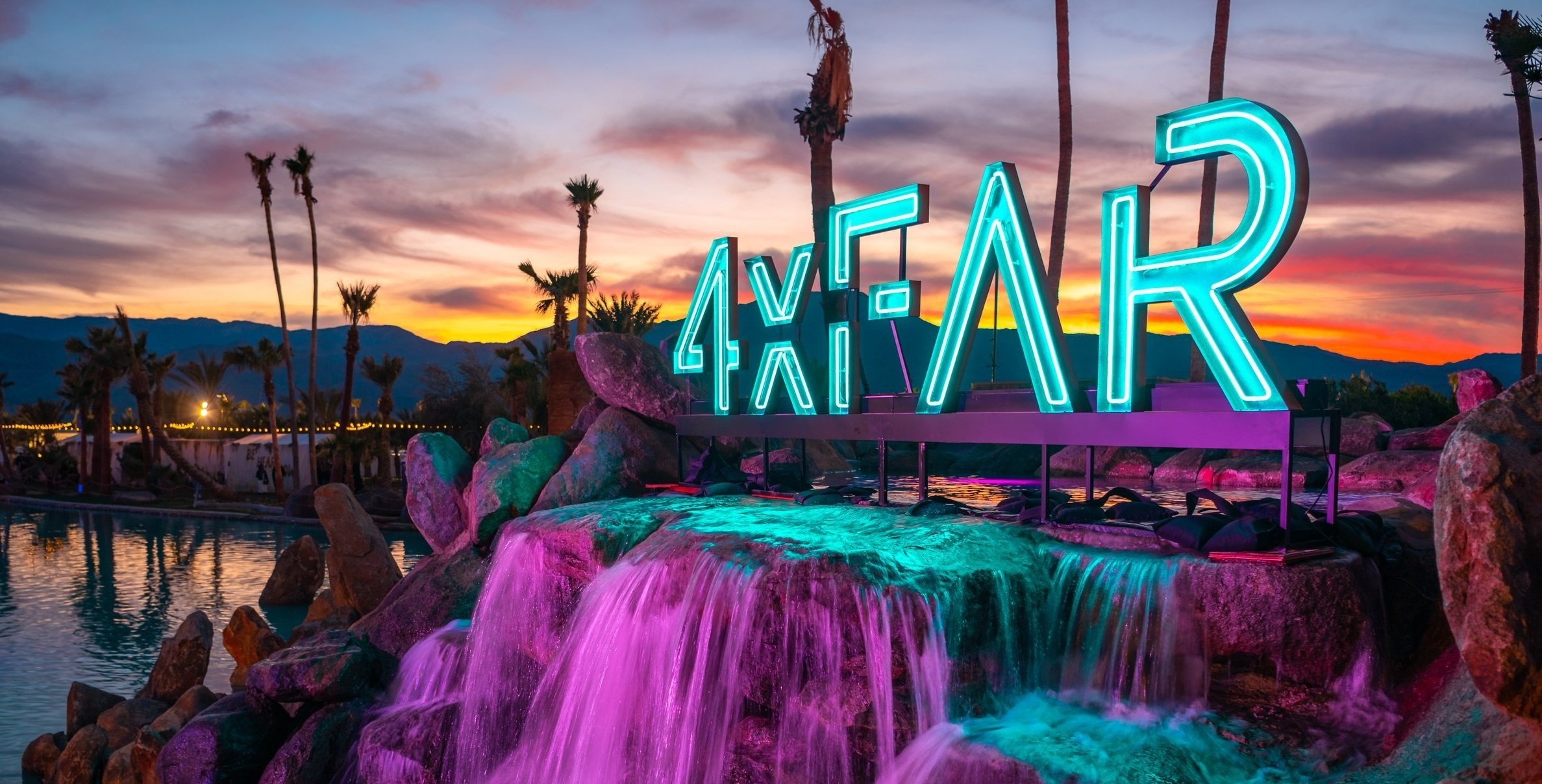 "I don't know how you did it, but the vibe you created here is priceless." - Paul Tollett, one of the founders of Coachella, Day One of 4XFAR: