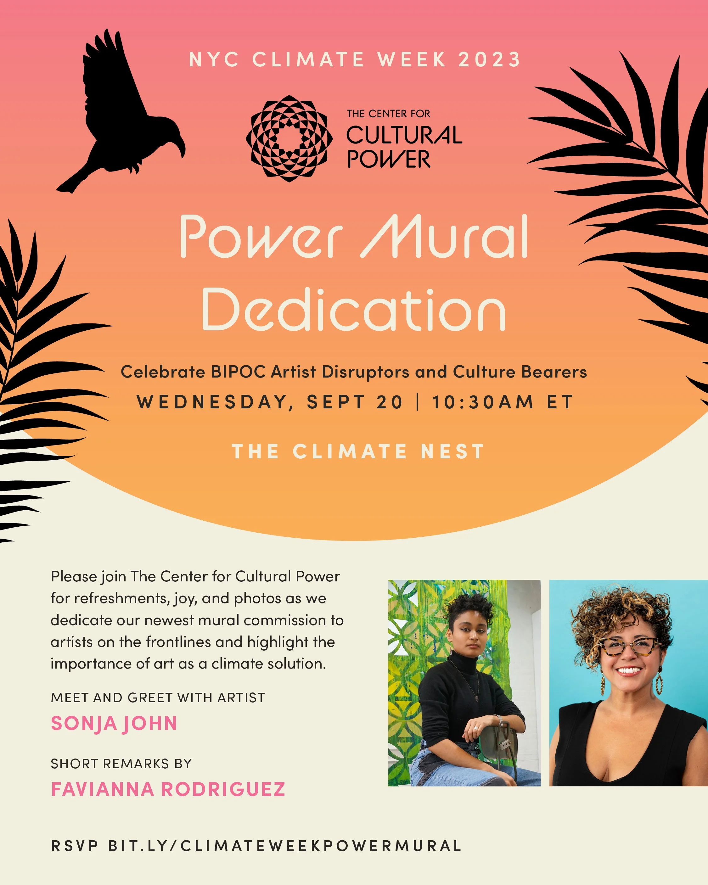 We utilized the Power Mural Dedication party to promote the activation and amplify our messaging to press, the broader Climate Week audience, and New Yorkers in general. Media coverage included interviews and social media lives during the event.