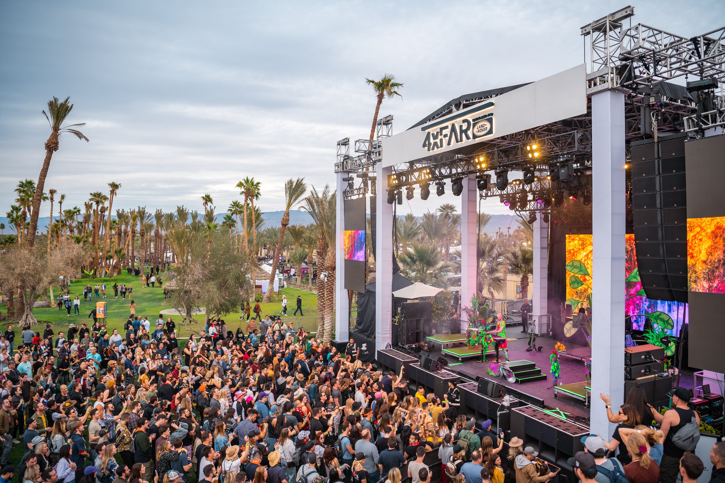 Two days of music graced the 4XFAR stage featuring a unique blend of artists and genres including Mark Ronson, Q-Tip, Sofi Tucker, and Young the Giant.