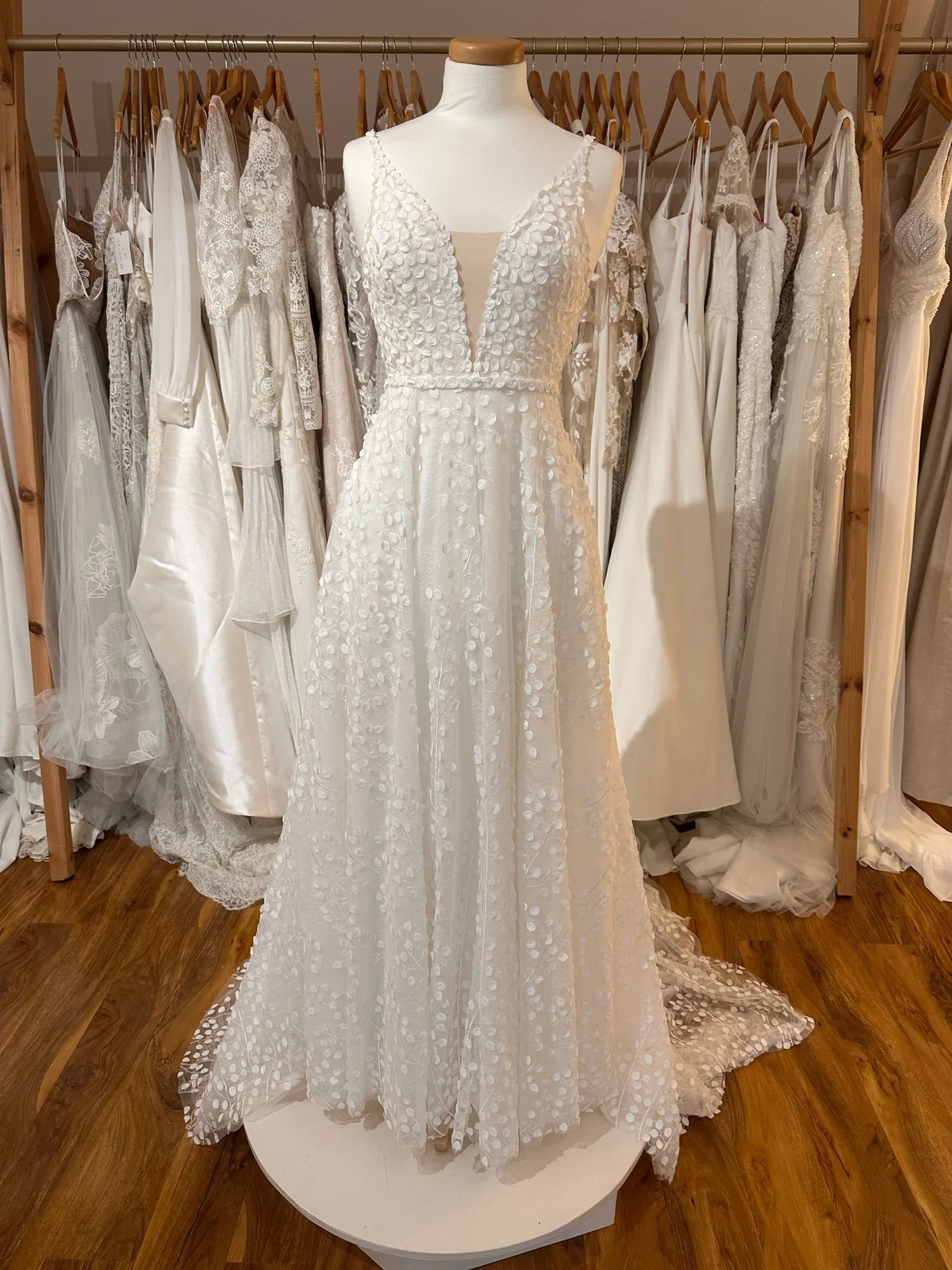 louie flowy wedding dress Made with Love Bridal LOUIE FLOWY The White Collection